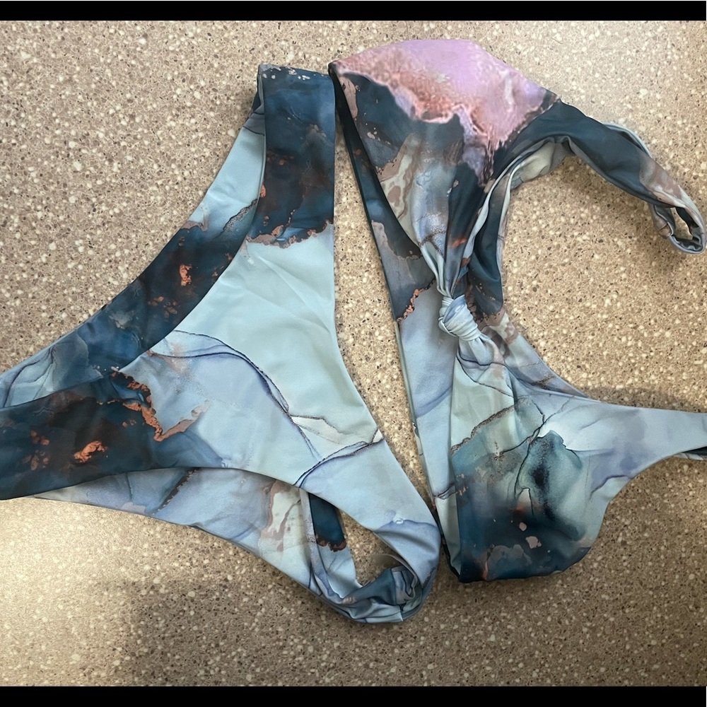 Shein Marble Bikini Medium